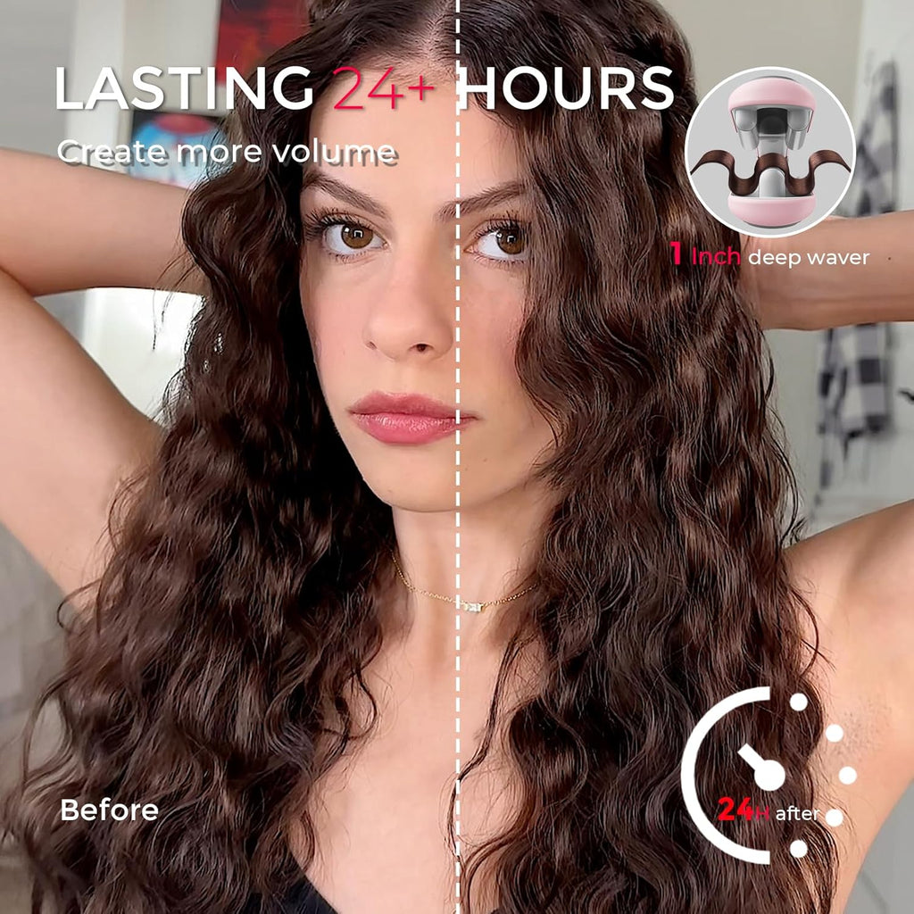 Pro Beach Wave Curler Wand