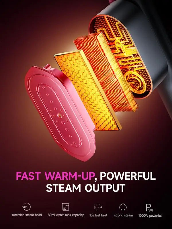 DrFlash Travel Fabric Steamer Pro