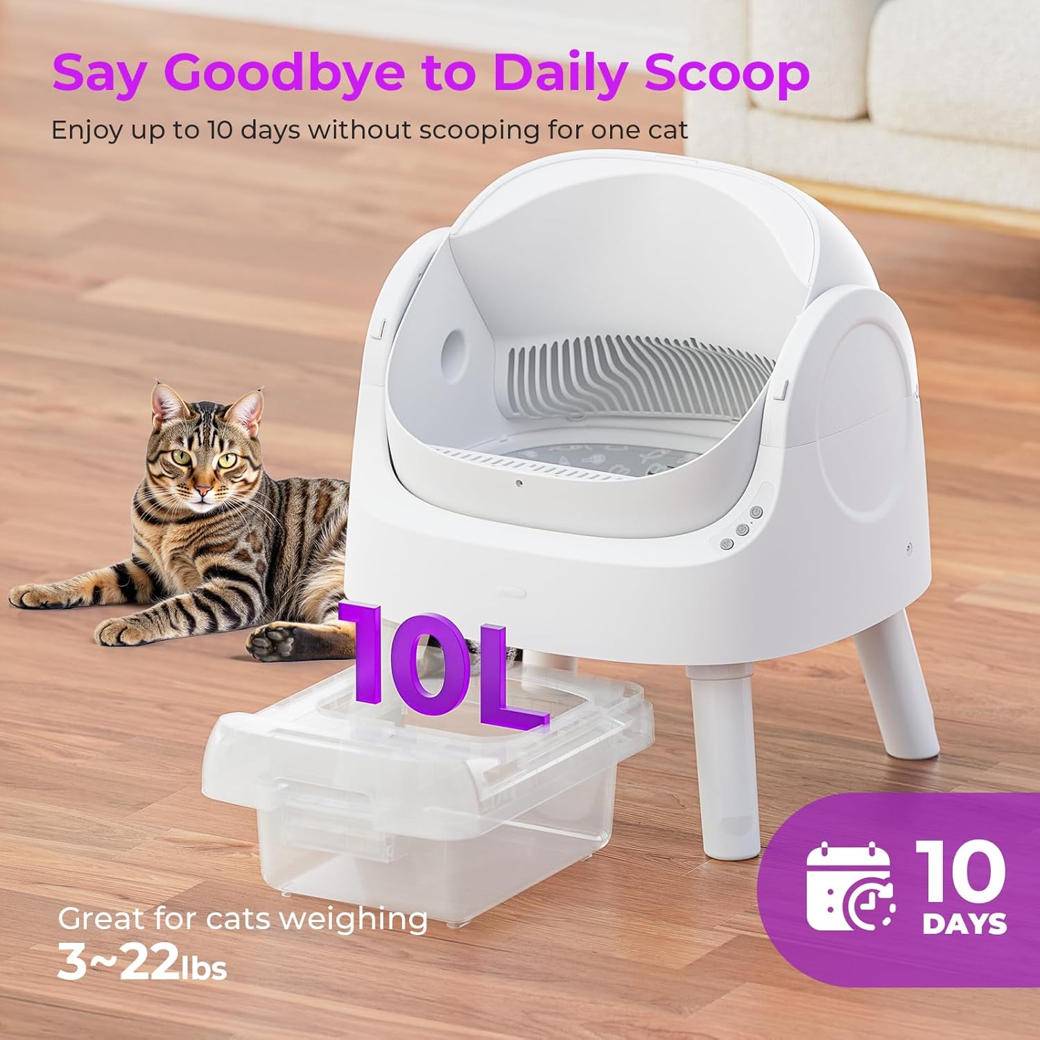 EasyClean OpenTop Cat Litter System